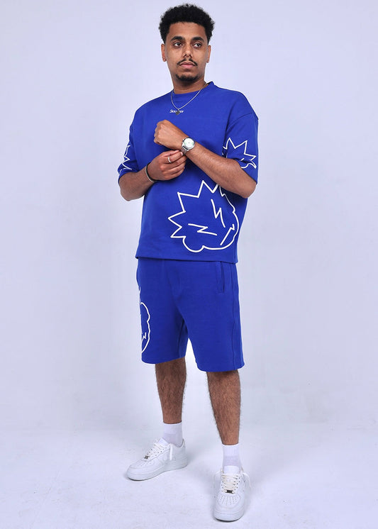 Ensemble skillsboy T-shirt & short ( Bleu ) summer drop