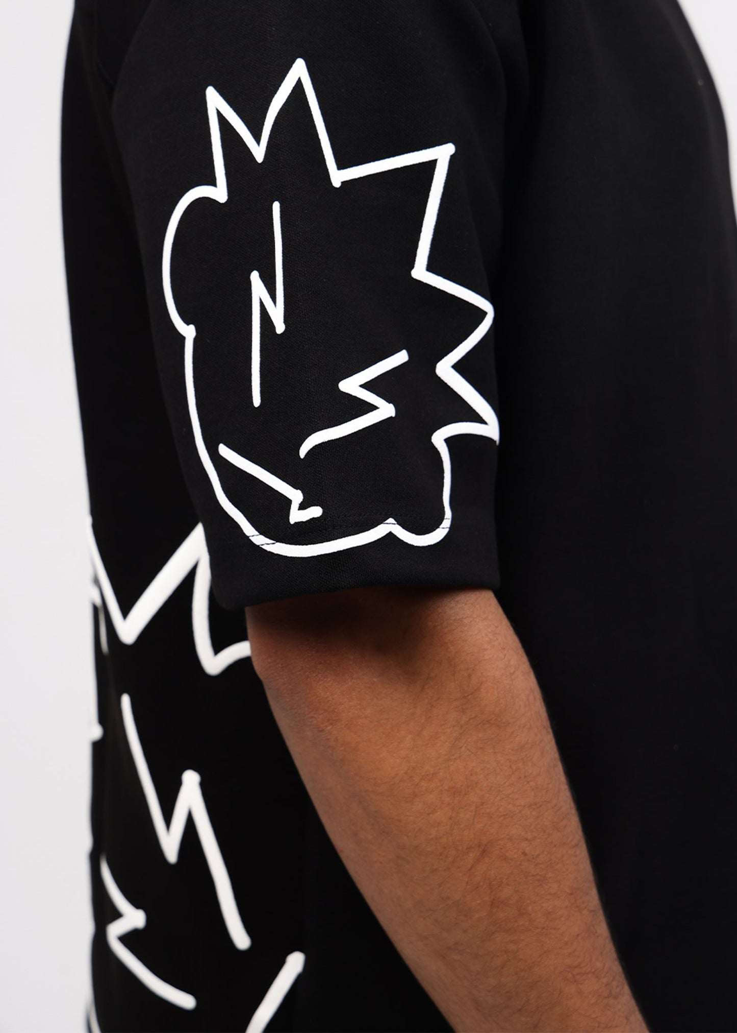 Ensemble skillsboy T-shirt & short ( Black )summer drop