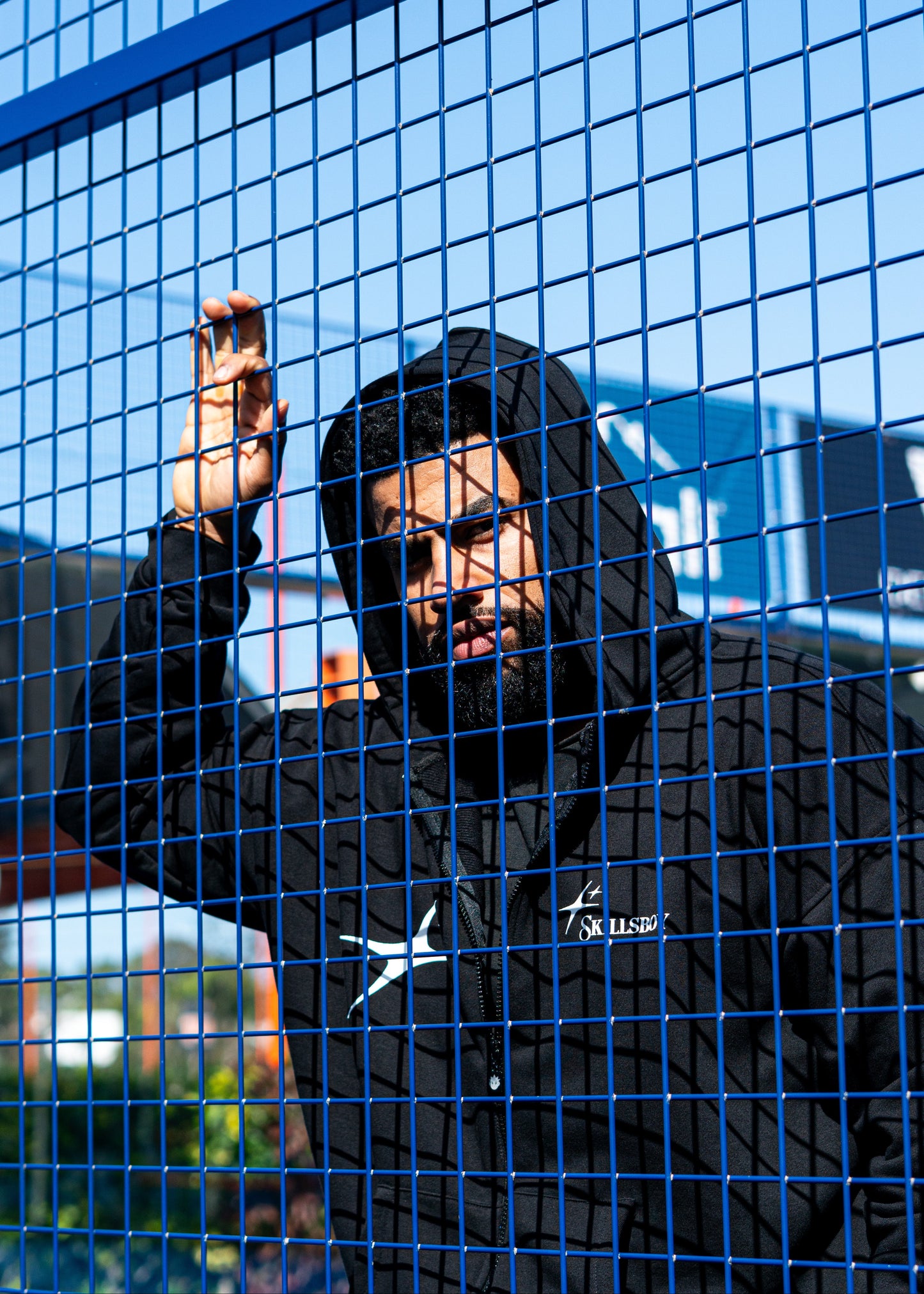 Ensemble Stars Pantalon et Sweat avec capuche zip Edition limitée ( Noir )