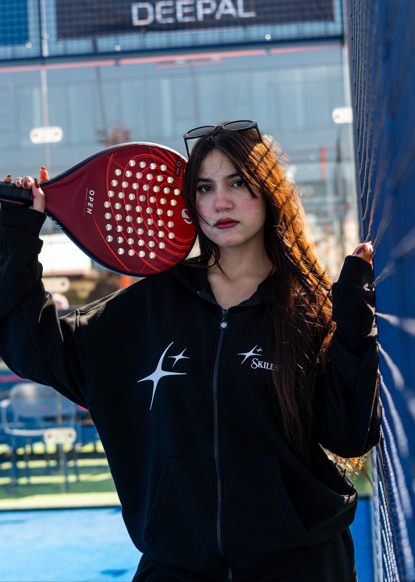 Ensemble Stars Pantalon et Sweat avec capuche zip Edition limitée ( Noir )