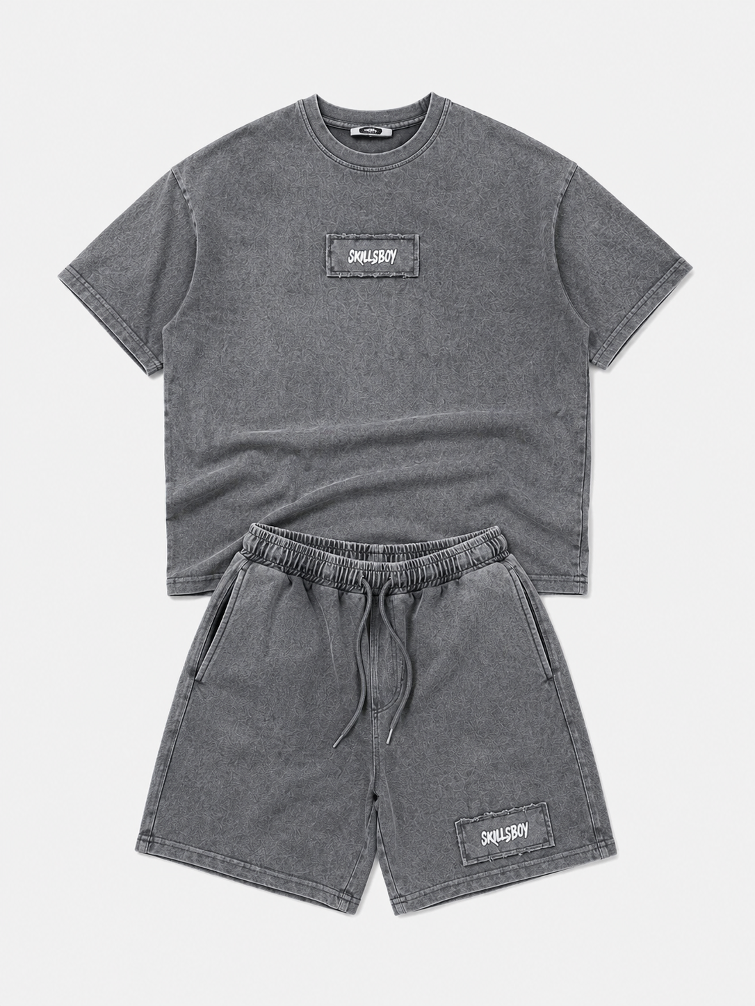 Ensemble Skillsboy T-shirt & short Délavé