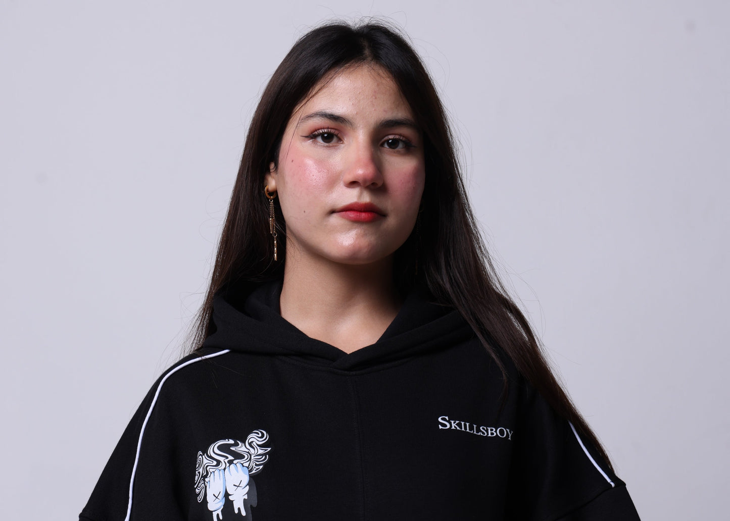 Ensemble Kaws Pantalon et Sweat avec capuche zip Edition limitée ( Noir )