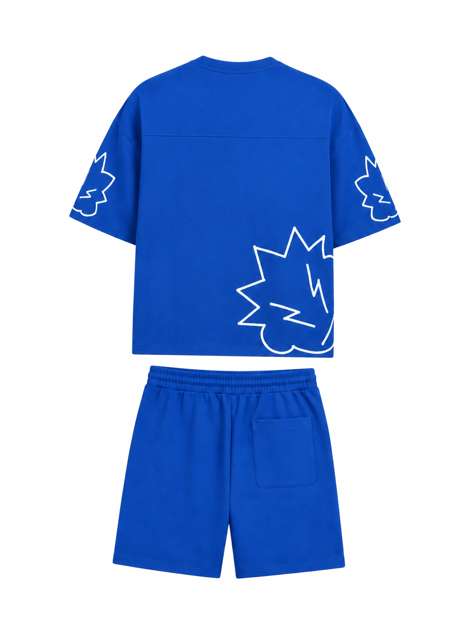 Ensemble skillsboy T-shirt & short ( Bleu ) summer drop